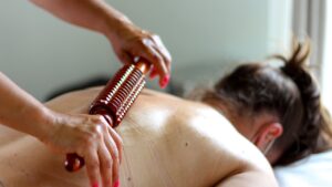 Person Getting a Body Massage